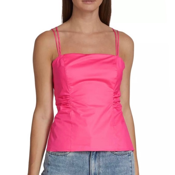 NEW FRAME PINK TIE-BACK TOP - Picture 1 of 9